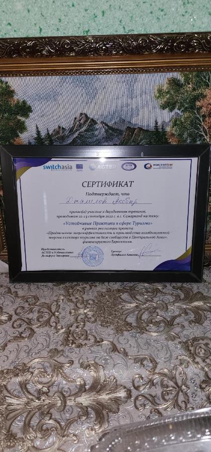 Amirshox Guest House Semerkant Dış mekan fotoğraf